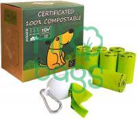 Compostable Leak Proof Home Compostable Pet Waste Bags M